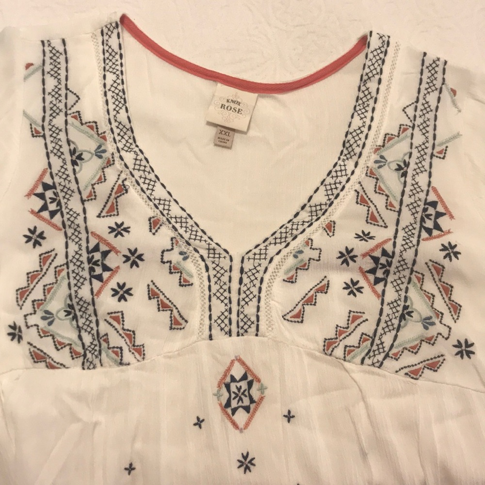 Knox Rose(Target) Embroidered Maxi Dress